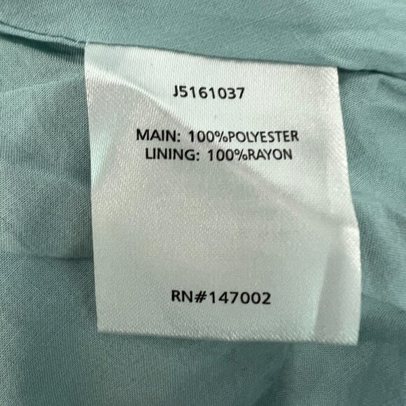 The Jetset Diaries Green White Tie Dye Strappy Mini Dress Size S - Picture 7 of 7